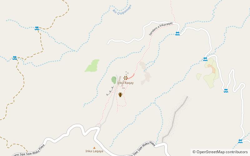 Inka Raqay location map