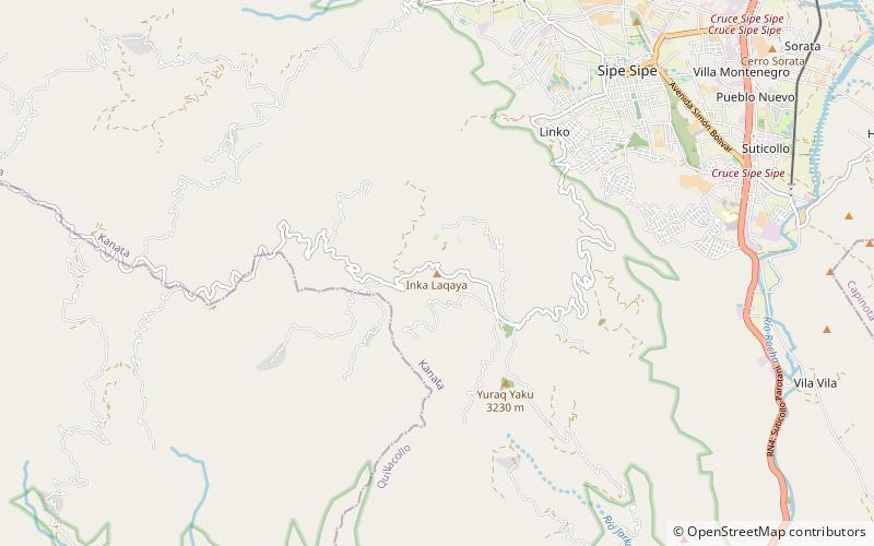 Inka Laqaya location map