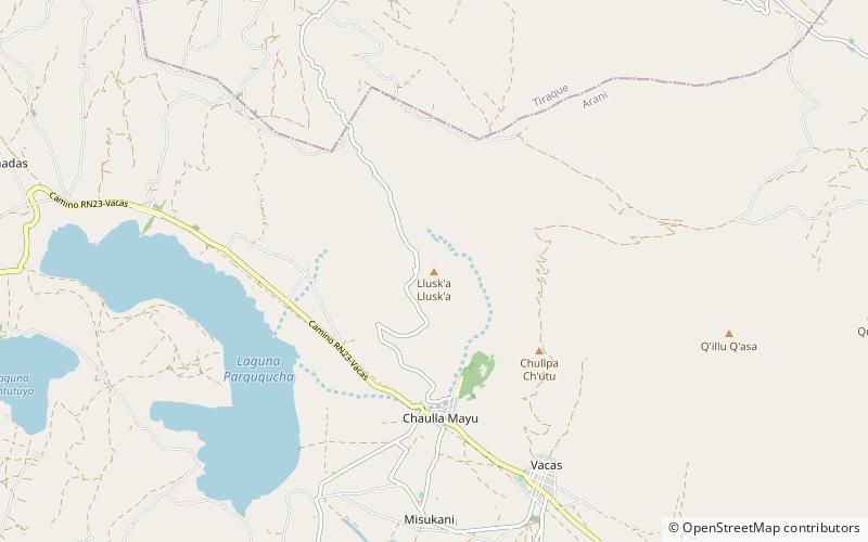 lluska lluska location map
