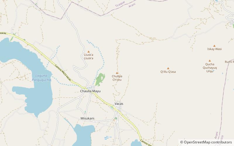 Chullpa Ch'utu location map