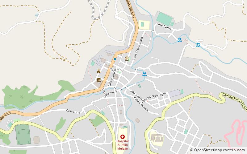 Totora location map