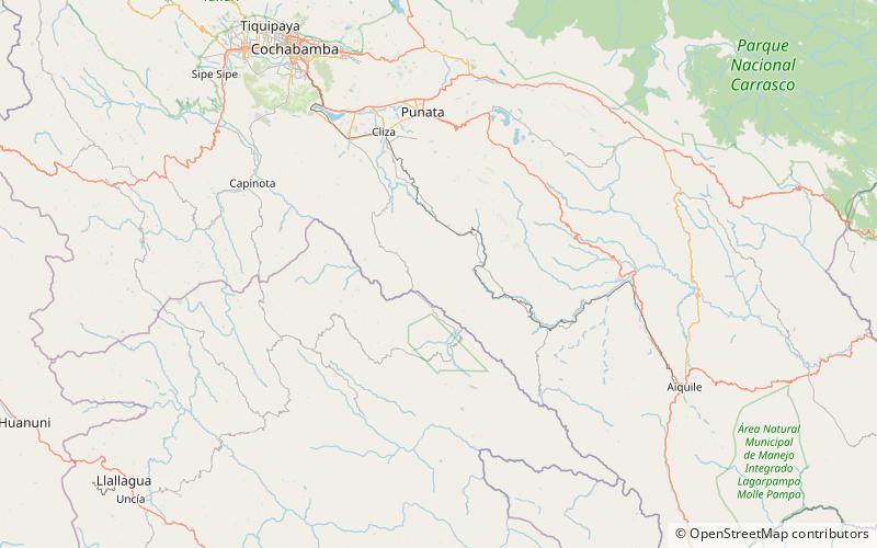 chullpa qasa location map