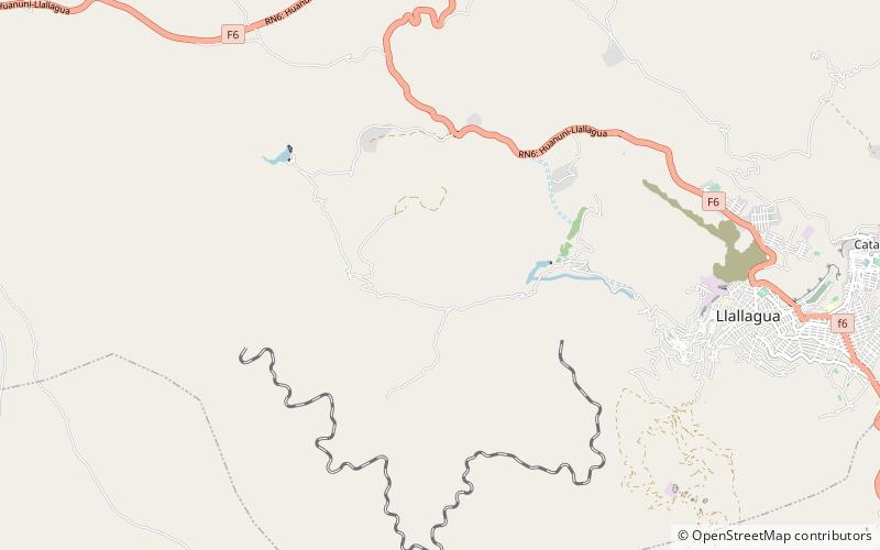 Catavi Mine location map