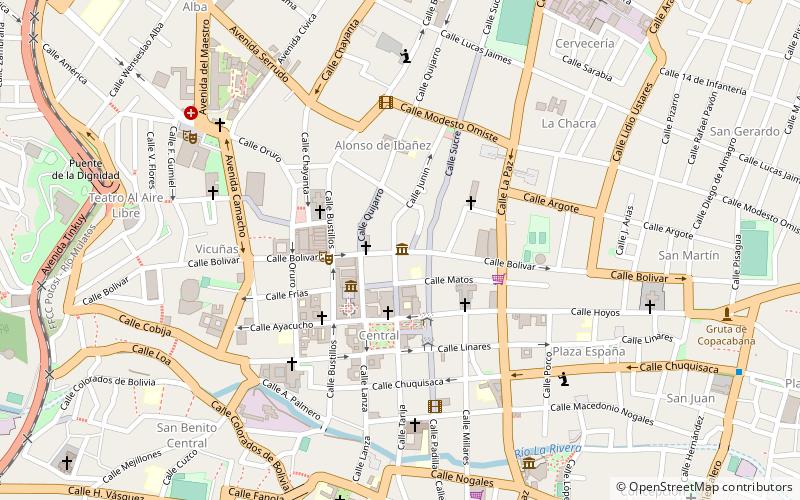 museo universitario ricardo bohorquez potosi location map