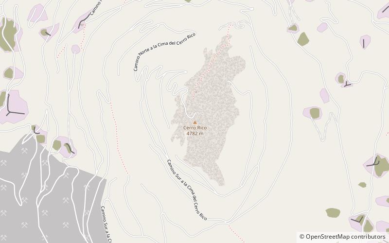 Cerro Rico location map