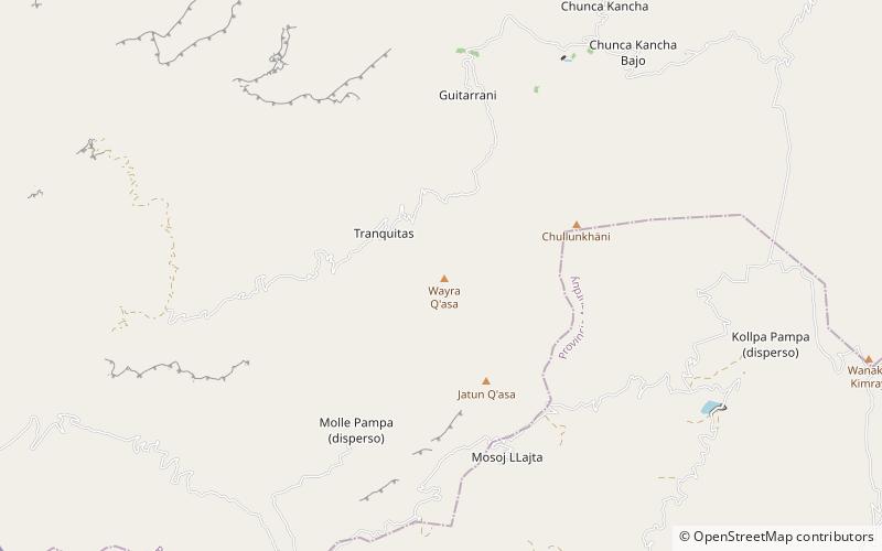 wayra qasa location map