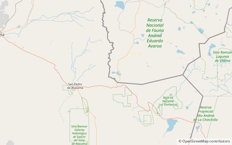 Laguna Verde location map