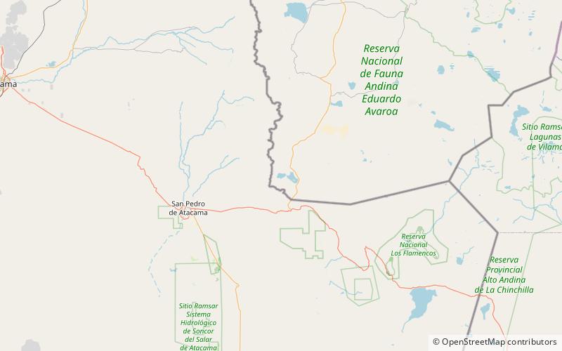 Laguna Verde location map