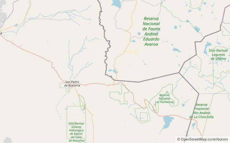 Laguna Blanca location map