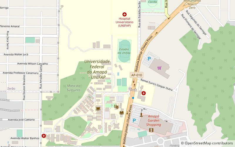 Universidad Federal de Amapá location map