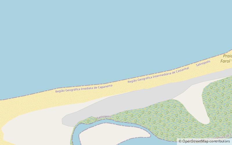 praia do farol velho location map
