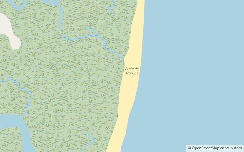 praia de araruna soure location map