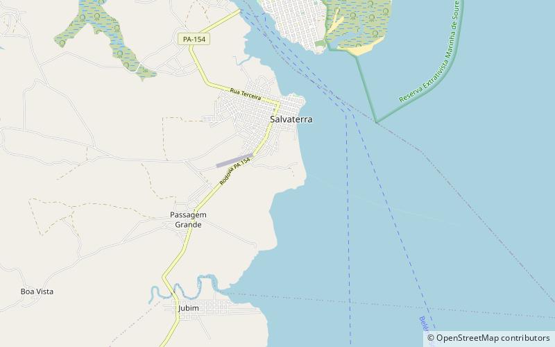 mata do bacurizal e do lago caraparu ecological reserve salvaterra location map