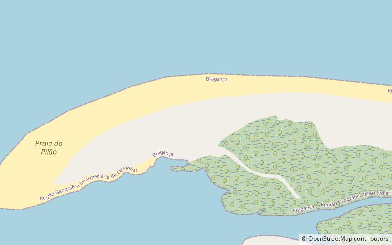 praia do pilao marajo archipelago environmental protection area location map