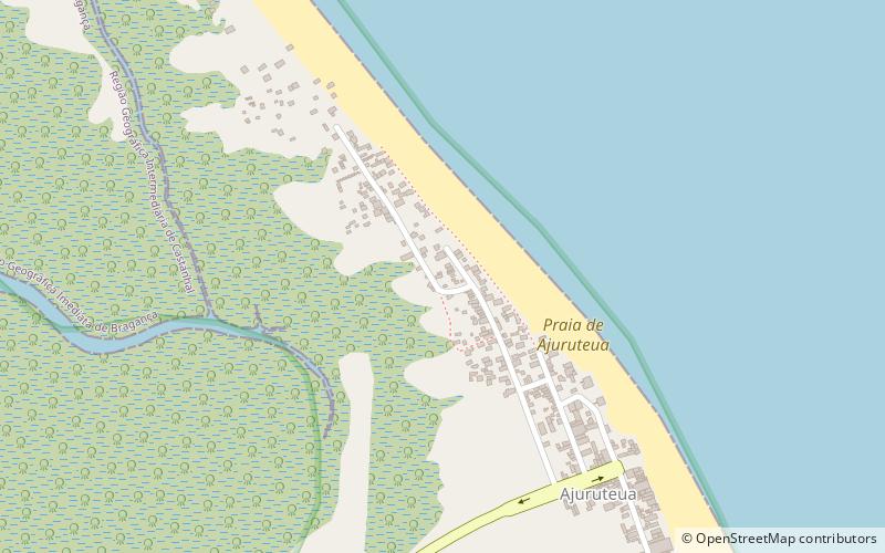 praia de ajuruteua marajo archipelago environmental protection area location map