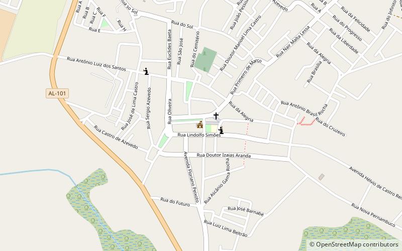 prefeitura de coruripe location map