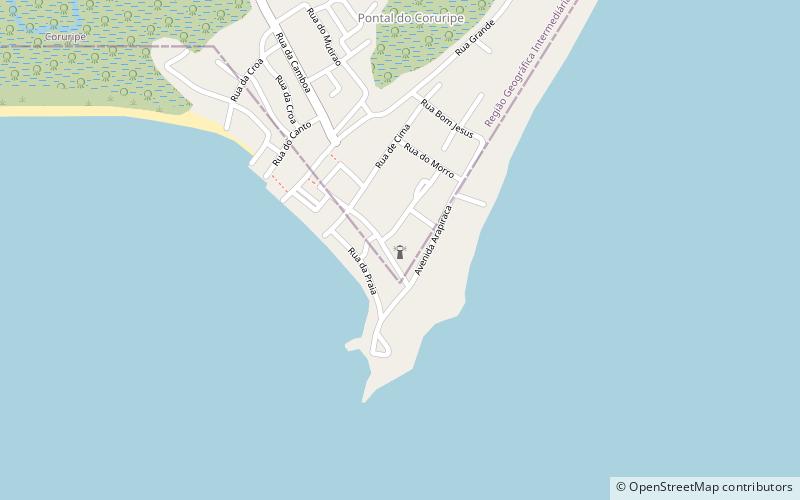 ponta coruripe location map