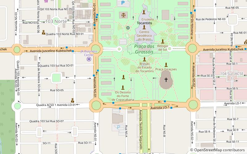Memorial Coluna Prestes location map