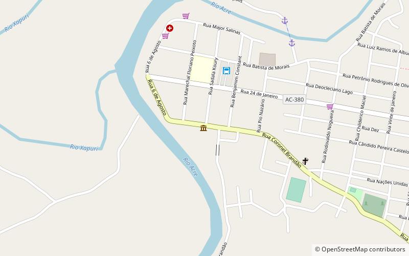 museo do xapury xapuri location map
