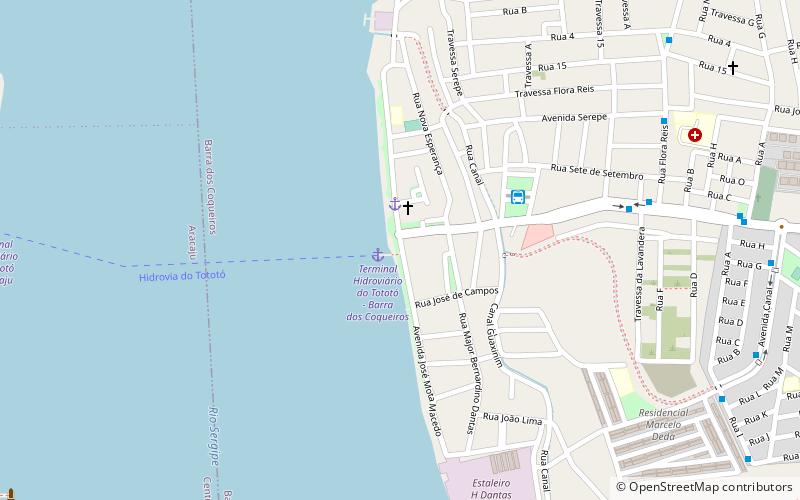 Barra dos Coqueiros location map