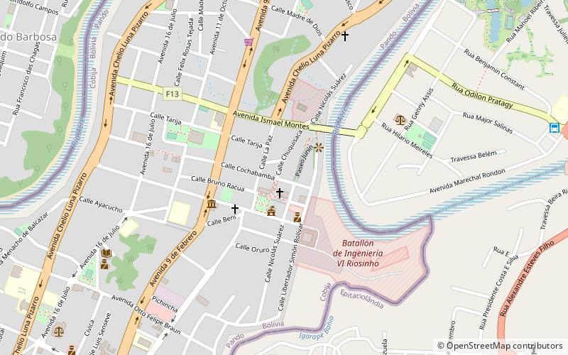 Paseo Junín location map