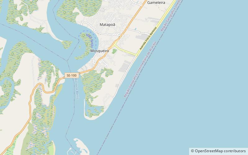 Mosqueiro Beach location map