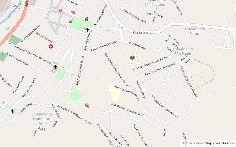 Estância location map