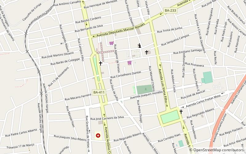 Serrinha location map