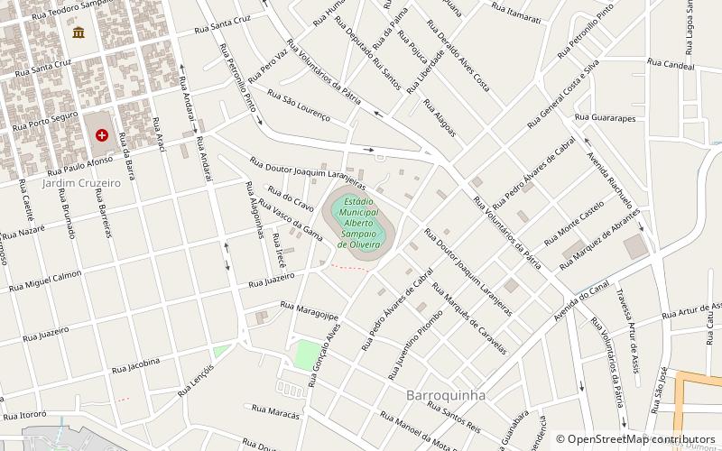 Estádio Municipal Alberto Oliveira location map
