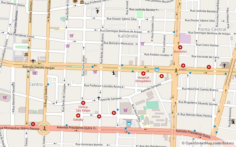 eldorado center plaza feira de santana location map