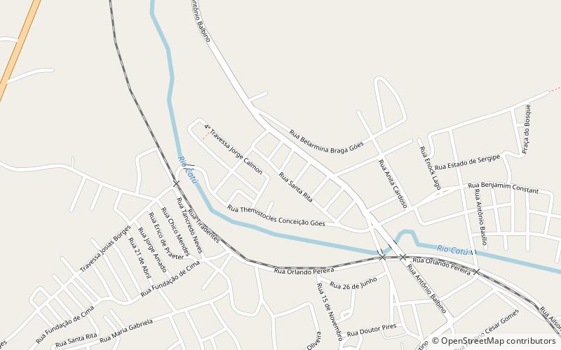 Catu location map