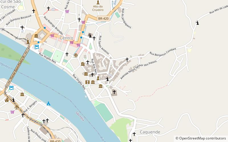Birthplace of Cesar Zama location map