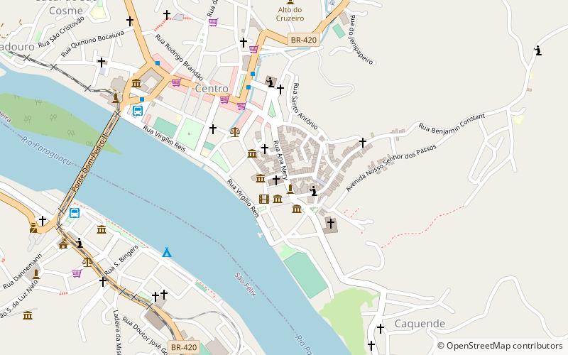 igreja matriz nossa senhora do rosario cachoeira location map