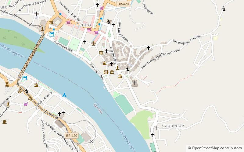 museu do iphan cachoeira location map