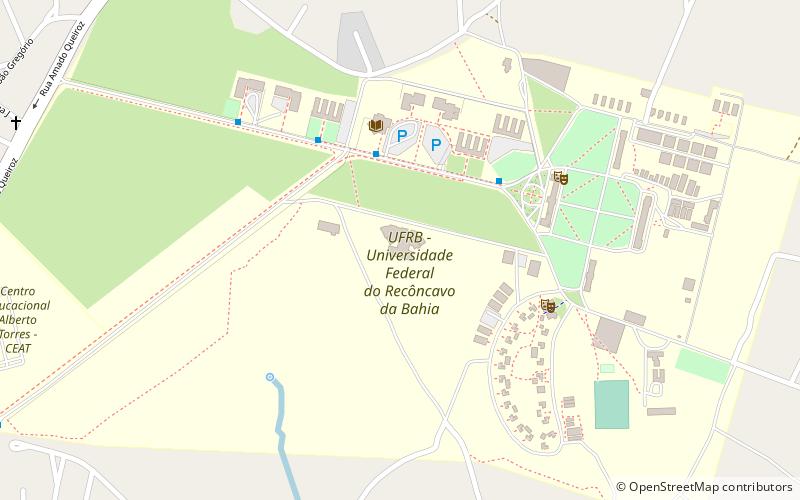 Universidade Federal do Recôncavo da Bahia location map
