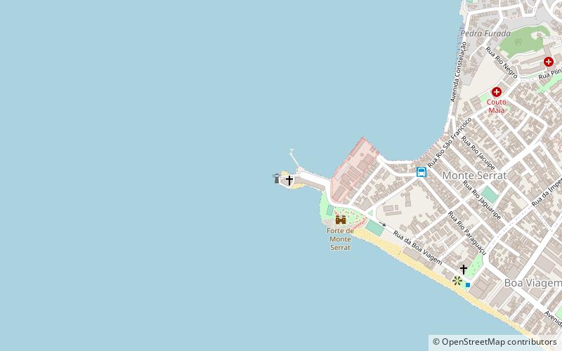 ponta do humaita salvador location map