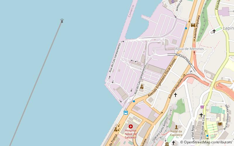 Port of Salvador location map