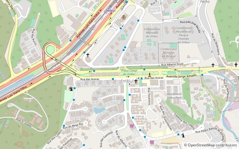 Praça Canal do Imbuí location map