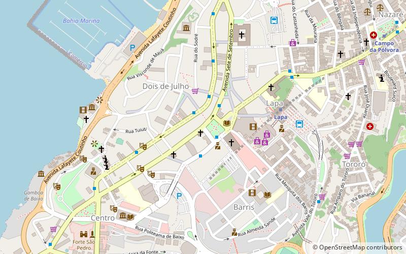 Avenida Sete de Setembro location map