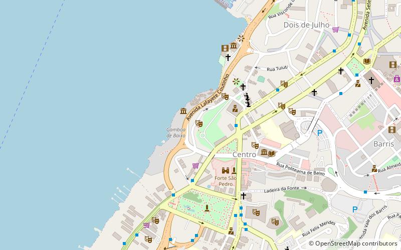 Teatro Vila Velha location map