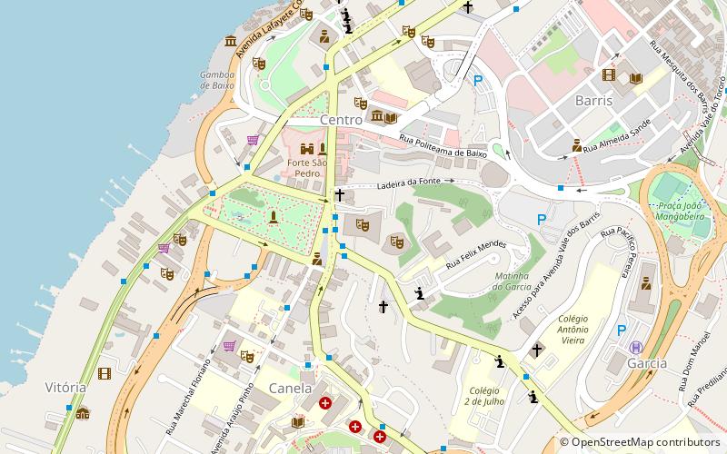TCA - Teatro Castro Alves location map