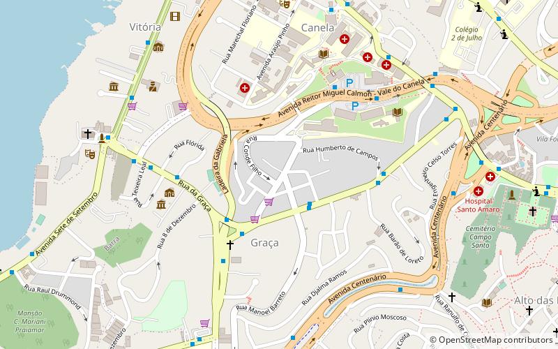 Shopping Graça Master location map