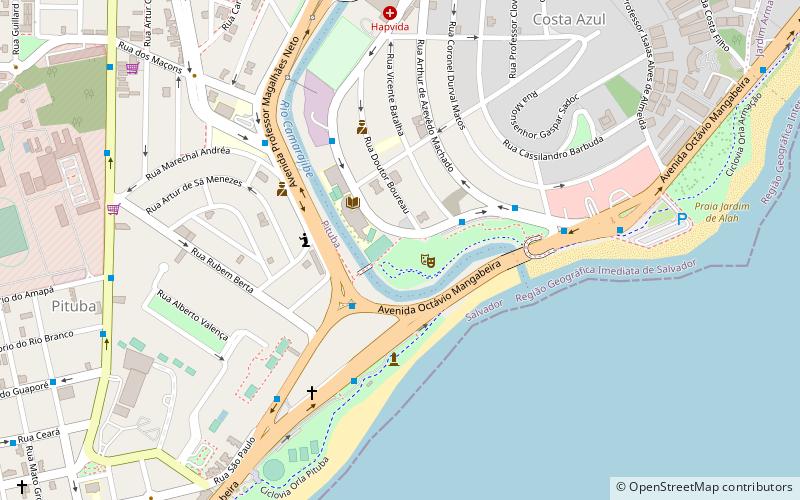 Parque Costa Azul location map