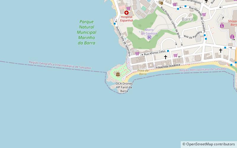 Faro de la Barra location map