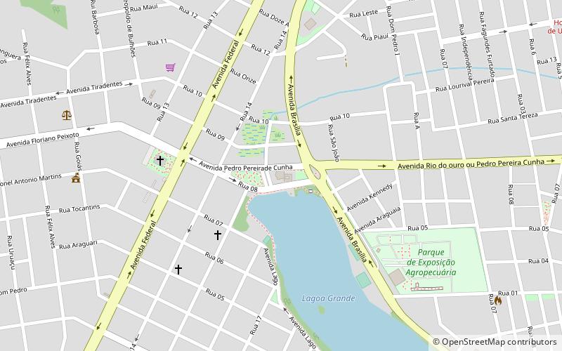 Porangatu location map
