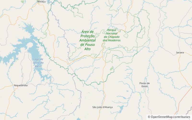cachoeira do corrego almecegas i location map
