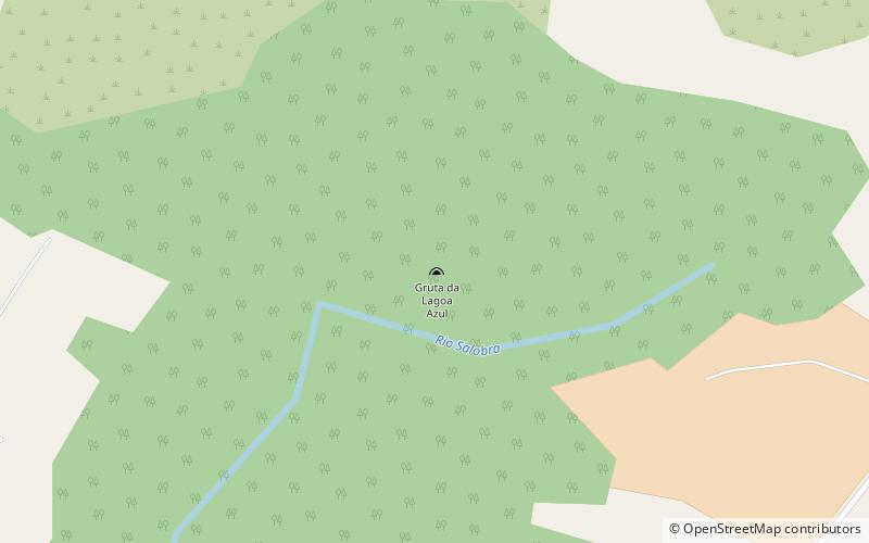 Gruta da Lagoa Azul location map