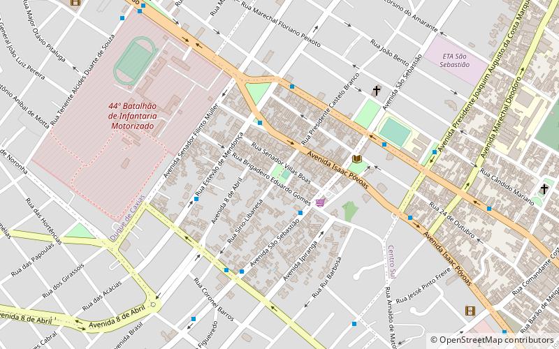 Praça Popular location map