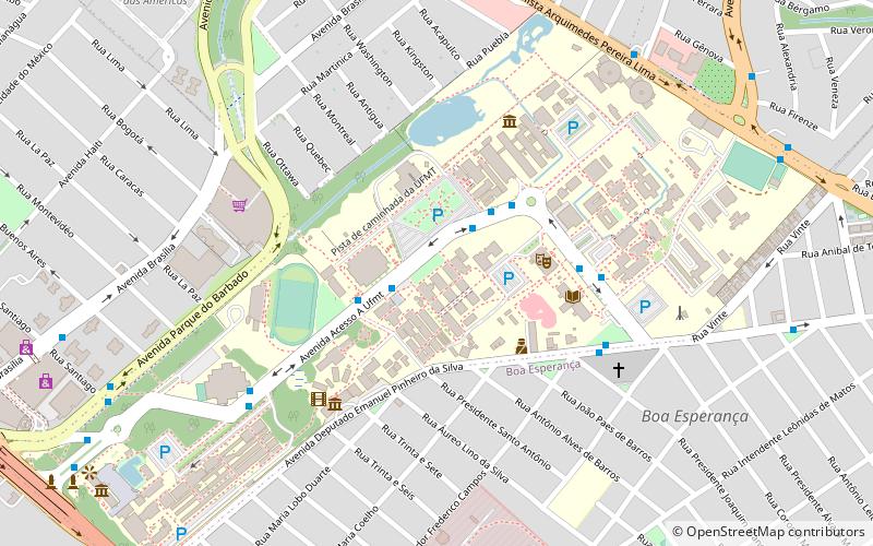 universidade federal de mato grosso cuiaba location map