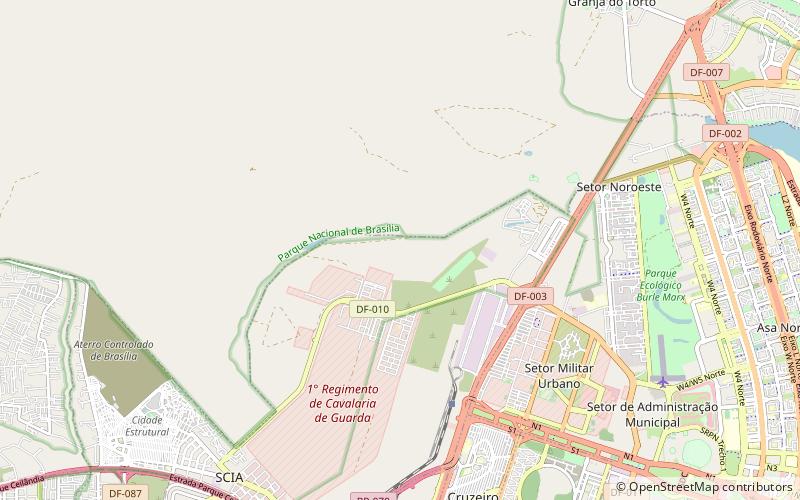 Cabeça do Cachorro location map